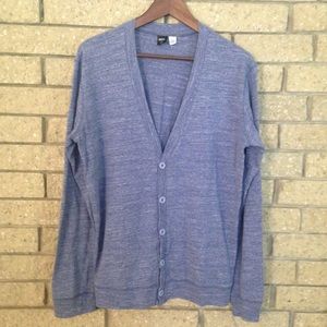 Blue "cotton" Sweater